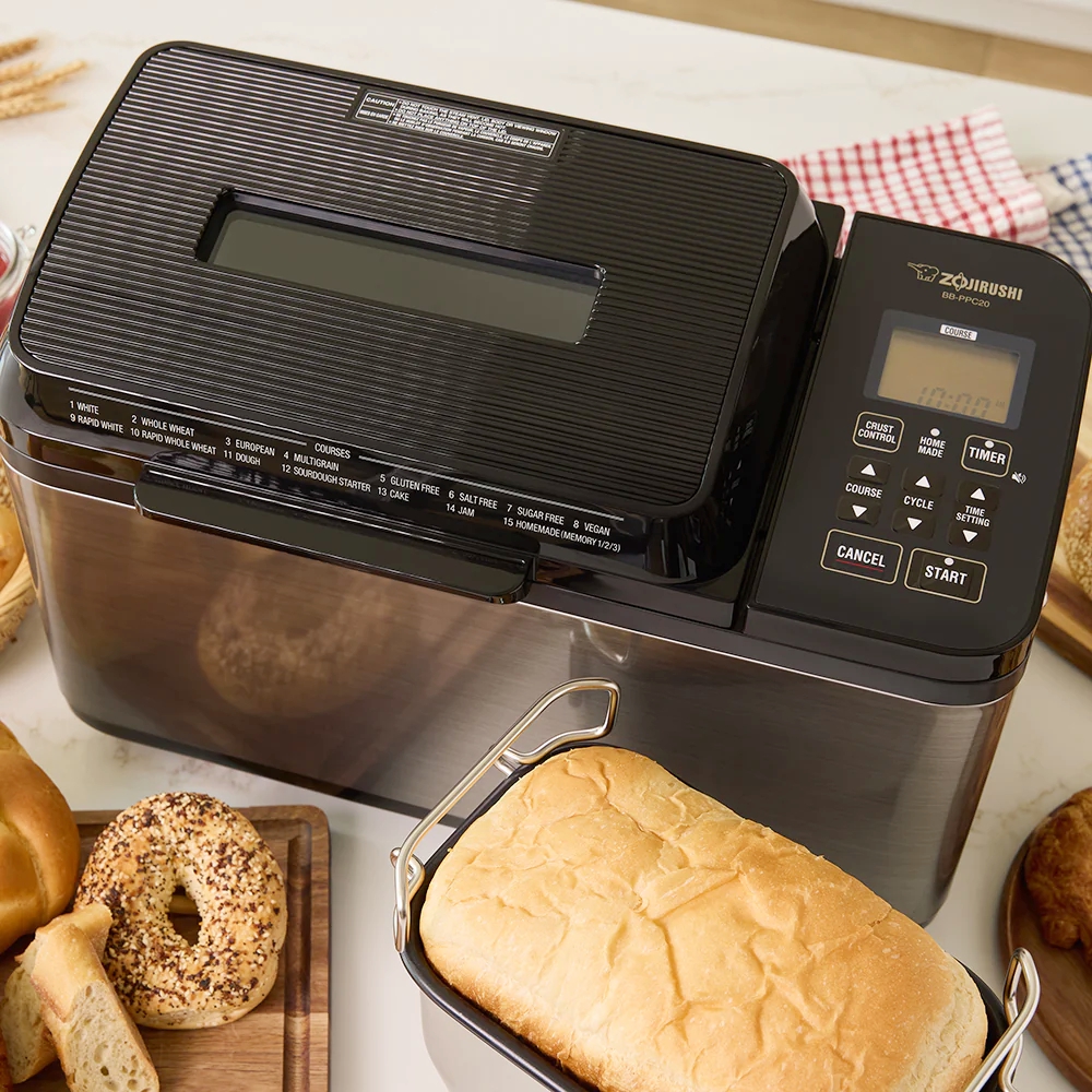 Bread Machine: Zojirushi Home Bakery Virtuoso Plus (with Ceramic