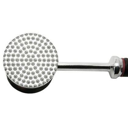 Norpro Meat Pounder & Tenderizer - Chrome Plated Zinc Alloy For Even Cutlets
