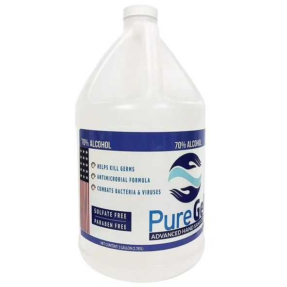 pure gel hand sanitizer 70  alcohol 591