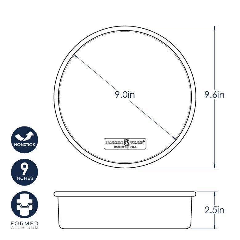 Dimensions of Nordic Ware #46950
