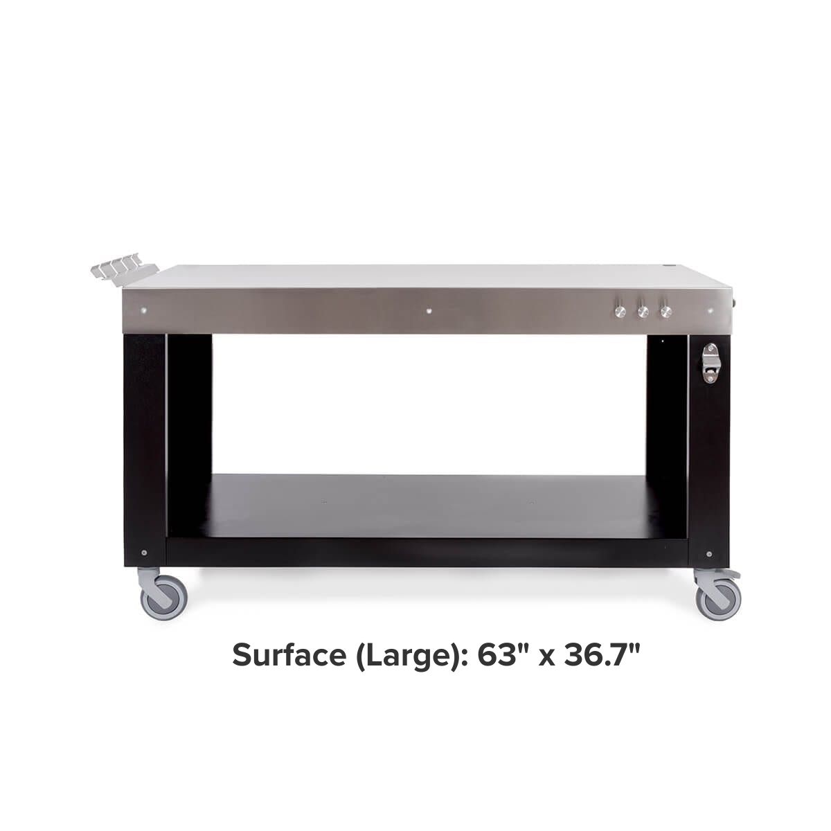 Alfa large table surface measures 63" x 36.7"