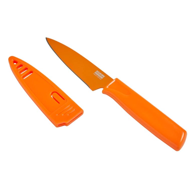 Kuhn Rikon Paring Knife Colori, 4 inch, Orange