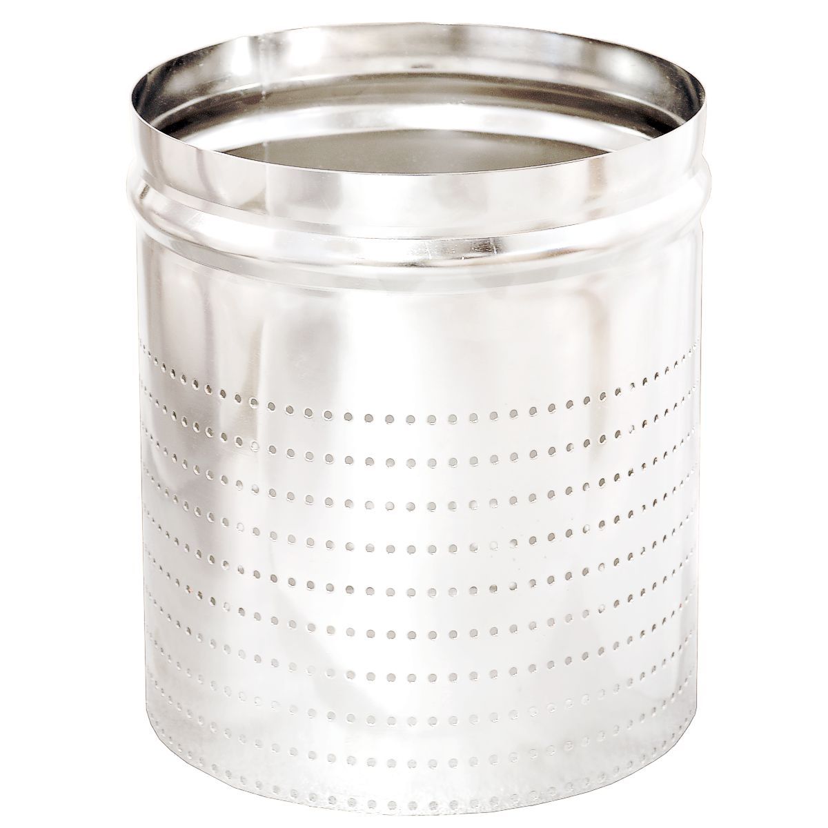 Stainless cider press basket
