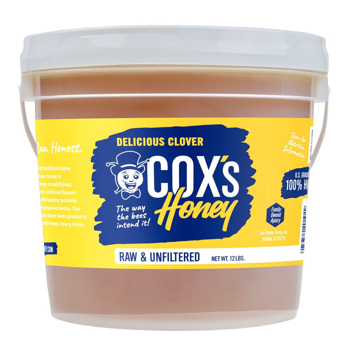 Honey, 12 lb. Pail, Single 6FM56