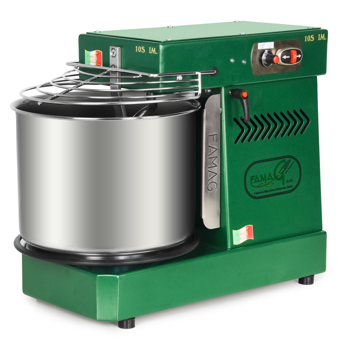 famag im 10s spiral mixer tilting head emerald 1200 1 3