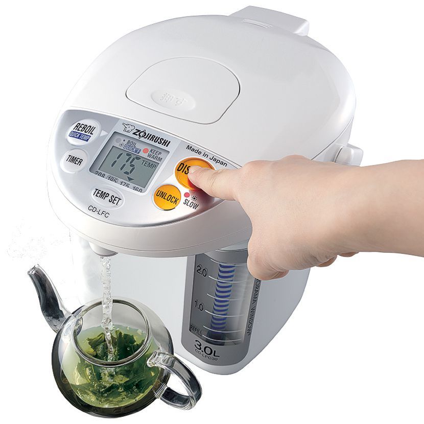 Instant hot water for tea