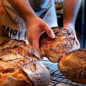 Artisan bread from Rofco brick oven  credit: Howell Mountain Bread Co. 