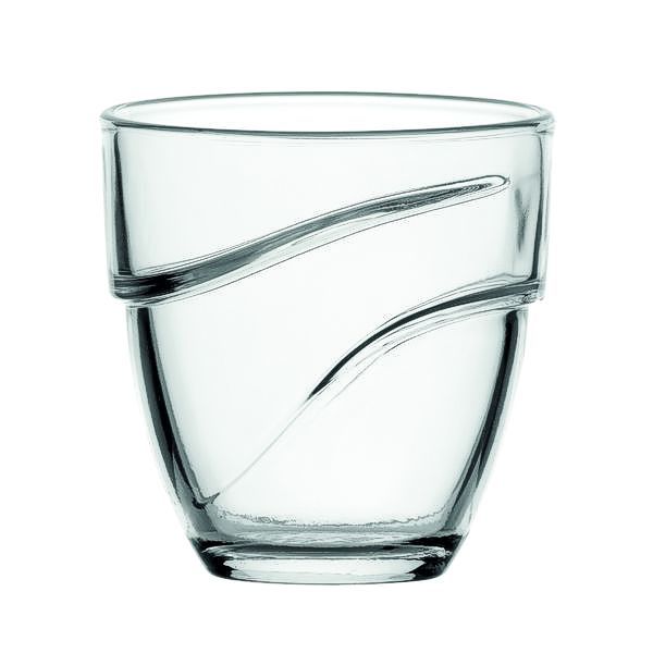 Duralex Wave Detail Tumblers, Sets of 6