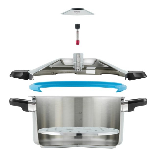 Kuhn Rikon DUROMATIC Family Style Pressure Cooker 12.6 Qt - Thumbnail 3