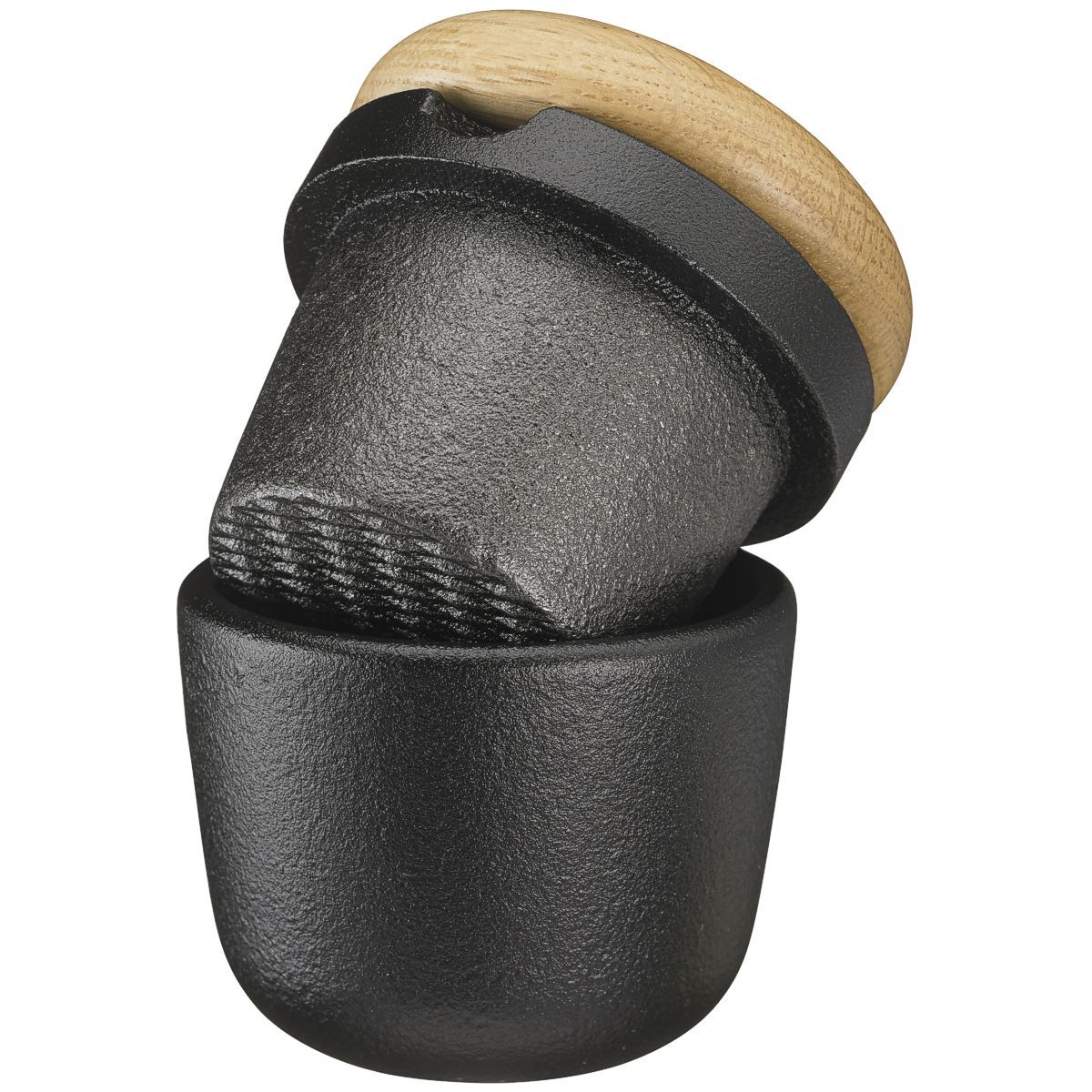 Cast iron swing spice grinder