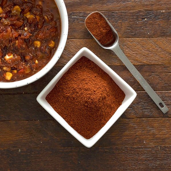 Organic cayenne chili pepper for cooking