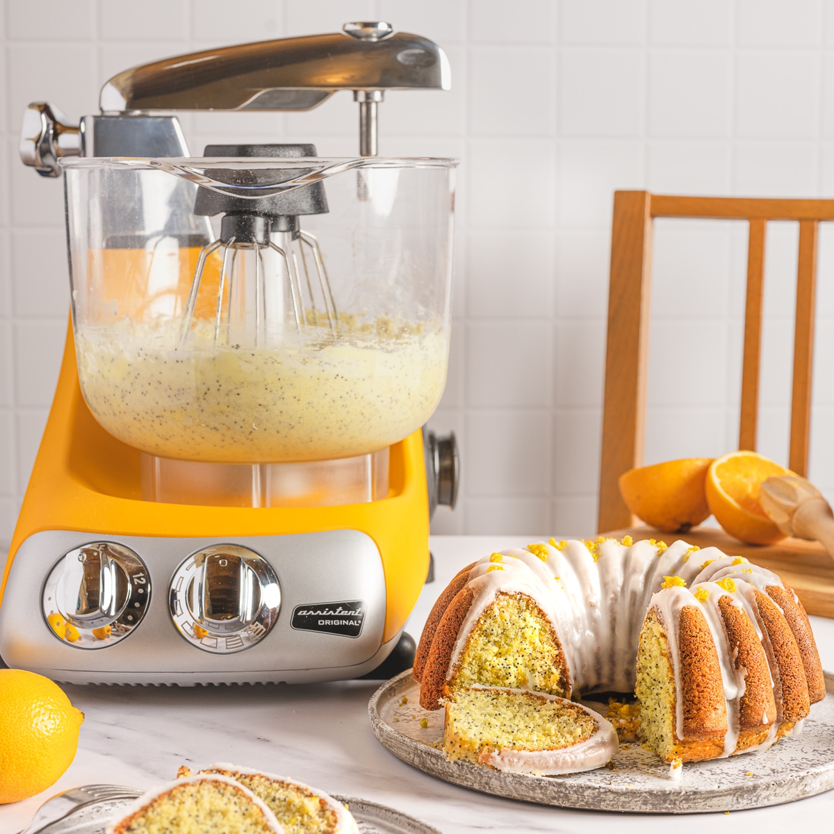 The double beater bowl included with the Ankarsrum is excellent for cookies, cakes and other soft batters