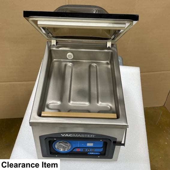 Clearance: ARY VacMaster VP215 Vacuum Sealer open