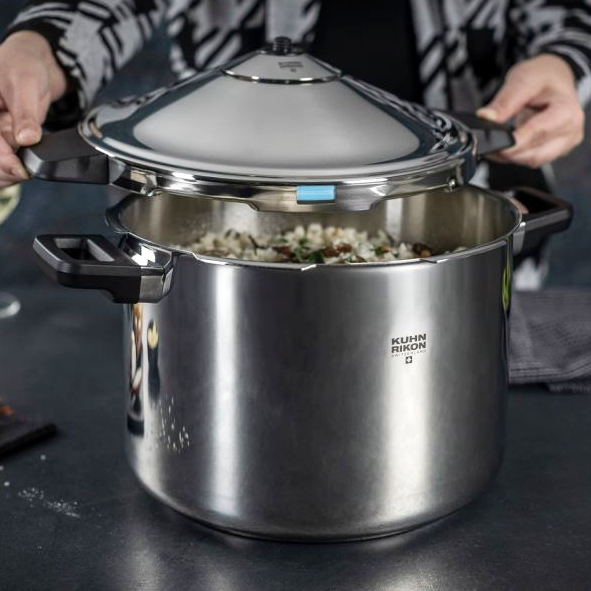 Kuhn Rikon 12Q Family Cooker 8Q Family Pressure Cooker Stainless