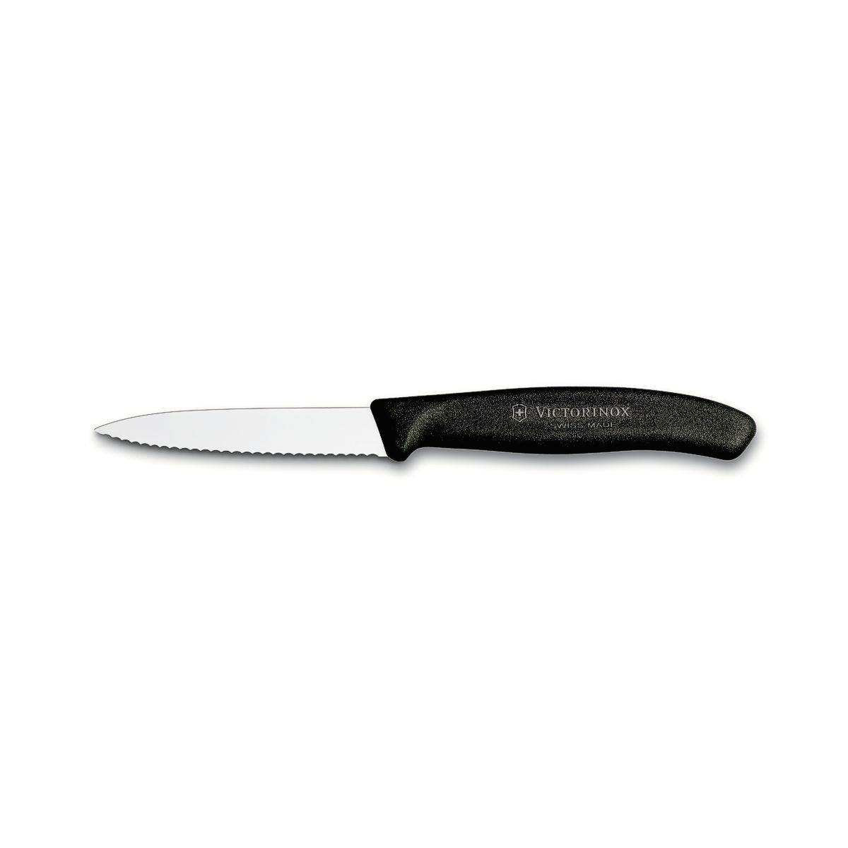 3.25 inch black Victorinox paring knife.